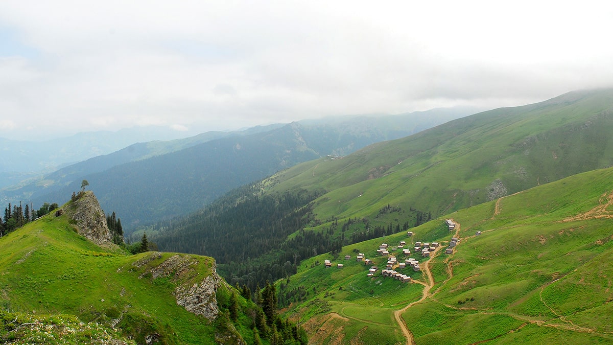 Goderdzi Pass-Almas Iaila-Natelati Iaila - place Chudurouli-village. Kikibo - Zarzma - Goderdzi pass